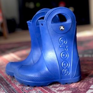 Toddler/Little Kid SZ 11 Crocs Handle It Rainboot